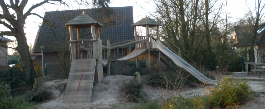 Spielplatz eines Kindergartens